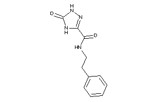 5-keto-N-phenethyl-1,4-dihydro-1,2,4-triazole-3-carboxamide