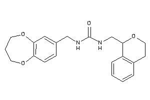 Image of 1-(3,4-dihydro-2H-1,5-benzodioxepin-7-ylmethyl)-3-(isochroman-1-ylmethyl)urea