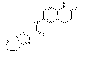 N-(2-keto-3,4-dihydro-1H-quinolin-6-yl)imidazo[1,2-a]pyrimidine-2-carboxamide