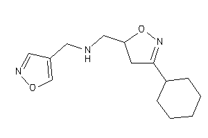 (3-cyclohexyl-2-isoxazolin-5-yl)methyl-(isoxazol-4-ylmethyl)amine