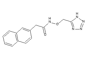 2-(2-naphthyl)-N-(1H-tetrazol-5-ylmethoxy)acetamide