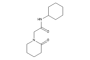 N-cyclohexyl-2-(2-ketopiperidino)acetamide