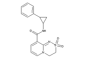 2,2-diketo-N-(2-phenylcyclopropyl)-3,4-dihydropyrido[2,1-c][1,2,4]thiadiazine-9-carboxamide