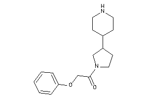 2-phenoxy-1-[3-(4-piperidyl)pyrrolidino]ethanone