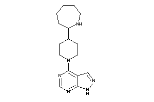 4-[4-(azepan-2-yl)piperidino]-1H-pyrazolo[3,4-d]pyrimidine