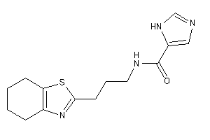 N-[3-(4,5,6,7-tetrahydro-1,3-benzothiazol-2-yl)propyl]-1H-imidazole-5-carboxamide