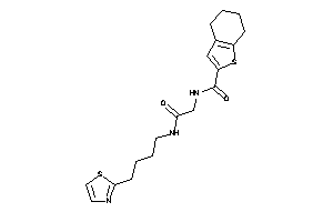 N-[2-keto-2-(4-thiazol-2-ylbutylamino)ethyl]-4,5,6,7-tetrahydrobenzothiophene-2-carboxamide