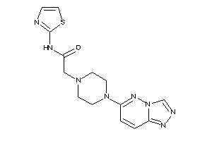 N-thiazol-2-yl-2-[4-([1,2,4]triazolo[3,4-f]pyridazin-6-yl)piperazino]acetamide