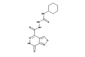 1-cyclohexyl-3-[(7-keto-6H-isoxazolo[3,4-d]pyridazine-4-carbonyl)amino]thiourea
