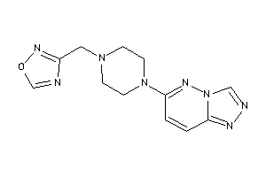 3-[[4-([1,2,4]triazolo[3,4-f]pyridazin-6-yl)piperazino]methyl]-1,2,4-oxadiazole