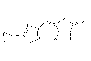 5-[(2-cyclopropylthiazol-4-yl)methylene]-2-thioxo-thiazolidin-4-one