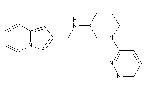 Indolizin-2-ylmethyl-(1-pyridazin-3-yl-3-piperidyl)amine