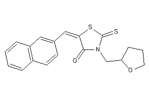 5-(2-naphthylmethylene)-3-(tetrahydrofurfuryl)-2-thioxo-thiazolidin-4-one