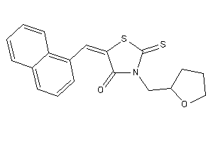 5-(1-naphthylmethylene)-3-(tetrahydrofurfuryl)-2-thioxo-thiazolidin-4-one