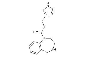 3-(1H-pyrazol-4-yl)-1-(2,3,4,5-tetrahydro-1,4-benzodiazepin-1-yl)propan-1-one