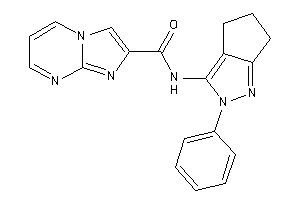 N-(2-phenyl-5,6-dihydro-4H-cyclopenta[c]pyrazol-3-yl)imidazo[1,2-a]pyrimidine-2-carboxamide