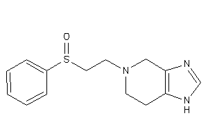 5-[2-(benzenesulfinyl)ethyl]-1,4,6,7-tetrahydroimidazo[4,5-c]pyridine