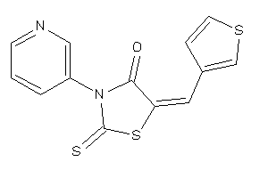 3-(3-pyridyl)-5-(3-thenylidene)-2-thioxo-thiazolidin-4-one