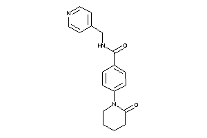 4-(2-ketopiperidino)-N-(4-pyridylmethyl)benzamide