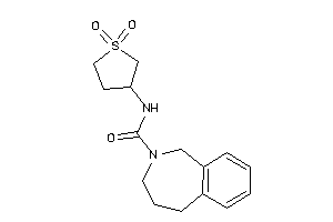 N-(1,1-diketothiolan-3-yl)-1,3,4,5-tetrahydro-2-benzazepine-2-carboxamide