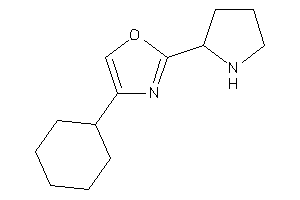 4-cyclohexyl-2-pyrrolidin-2-yl-oxazole