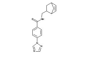 N-(5-bicyclo[2.2.1]hept-2-enylmethyl)-4-(1,2,4-triazol-1-yl)benzamide