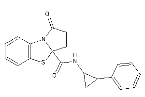 1-keto-N-(2-phenylcyclopropyl)-2,3-dihydropyrrolo[2,1-b][1,3]benzothiazole-3a-carboxamide