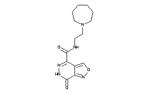 N-[2-(azepan-1-yl)ethyl]-7-keto-6H-isoxazolo[3,4-d]pyridazine-4-carboxamide