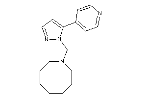 1-[[5-(4-pyridyl)pyrazol-1-yl]methyl]azocane