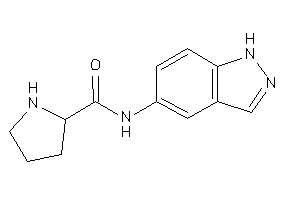 N-(1H-indazol-5-yl)pyrrolidine-2-carboxamide