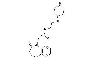 Image of 2-(2-keto-4,5-dihydro-3H-1-benzazepin-1-yl)-N-[2-(4-piperidylamino)ethyl]acetamide