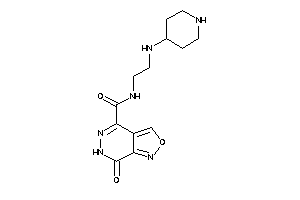 7-keto-N-[2-(4-piperidylamino)ethyl]-6H-isoxazolo[3,4-d]pyridazine-4-carboxamide