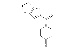 1-(5,6-dihydro-4H-cyclopenta[b]thiophene-2-carbonyl)-4-piperidone