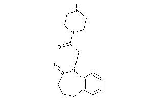 Image of 1-(2-keto-2-piperazino-ethyl)-4,5-dihydro-3H-1-benzazepin-2-one