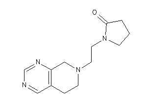 1-[2-(6,8-dihydro-5H-pyrido[3,4-d]pyrimidin-7-yl)ethyl]-2-pyrrolidone