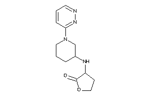 3-[(1-pyridazin-3-yl-3-piperidyl)amino]tetrahydrofuran-2-one