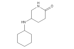 Image of 5-(cyclohexylamino)-2-piperidone
