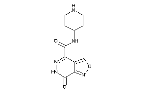 7-keto-N-(4-piperidyl)-6H-isoxazolo[3,4-d]pyridazine-4-carboxamide