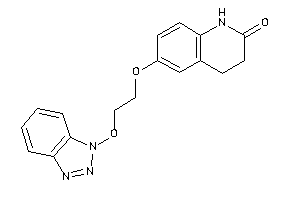 6-[2-(benzotriazol-1-yloxy)ethoxy]-3,4-dihydrocarbostyril