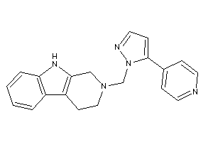 2-[[5-(4-pyridyl)pyrazol-1-yl]methyl]-1,3,4,9-tetrahydro-$b-carboline