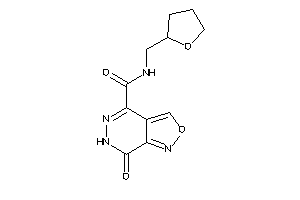 7-keto-N-(tetrahydrofurfuryl)-6H-isoxazolo[3,4-d]pyridazine-4-carboxamide