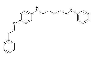 Image of (4-phenethyloxyphenyl)-(5-phenoxypentyl)amine