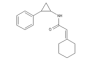 2-cyclohexylidene-N-(2-phenylcyclopropyl)acetamide