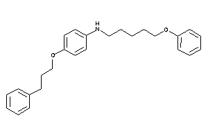 Image of 5-phenoxypentyl-[4-(3-phenylpropoxy)phenyl]amine