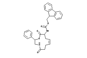 N-(7,12-diketo-10-phenyl-11-oxa-8-azacyclododec-3-en-1-yl)carbamic Acid 9H-fluoren-9-ylmethyl Ester