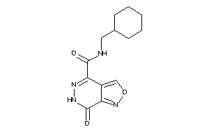 N-(cyclohexylmethyl)-7-keto-6H-isoxazolo[3,4-d]pyridazine-4-carboxamide