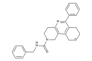 Image of N-benzyl-6-phenyl-1,3,4,7,8,10-hexahydropyrano[4,3-c][1,6]naphthyridine-2-carboxamide