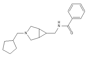 N-[[3-(cyclopentylmethyl)-3-azabicyclo[3.1.0]hexan-6-yl]methyl]benzamide