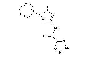 N-(5-phenyl-1H-pyrazol-3-yl)-2H-triazole-4-carboxamide