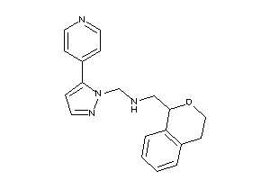 Image of Isochroman-1-ylmethyl-[[5-(4-pyridyl)pyrazol-1-yl]methyl]amine
